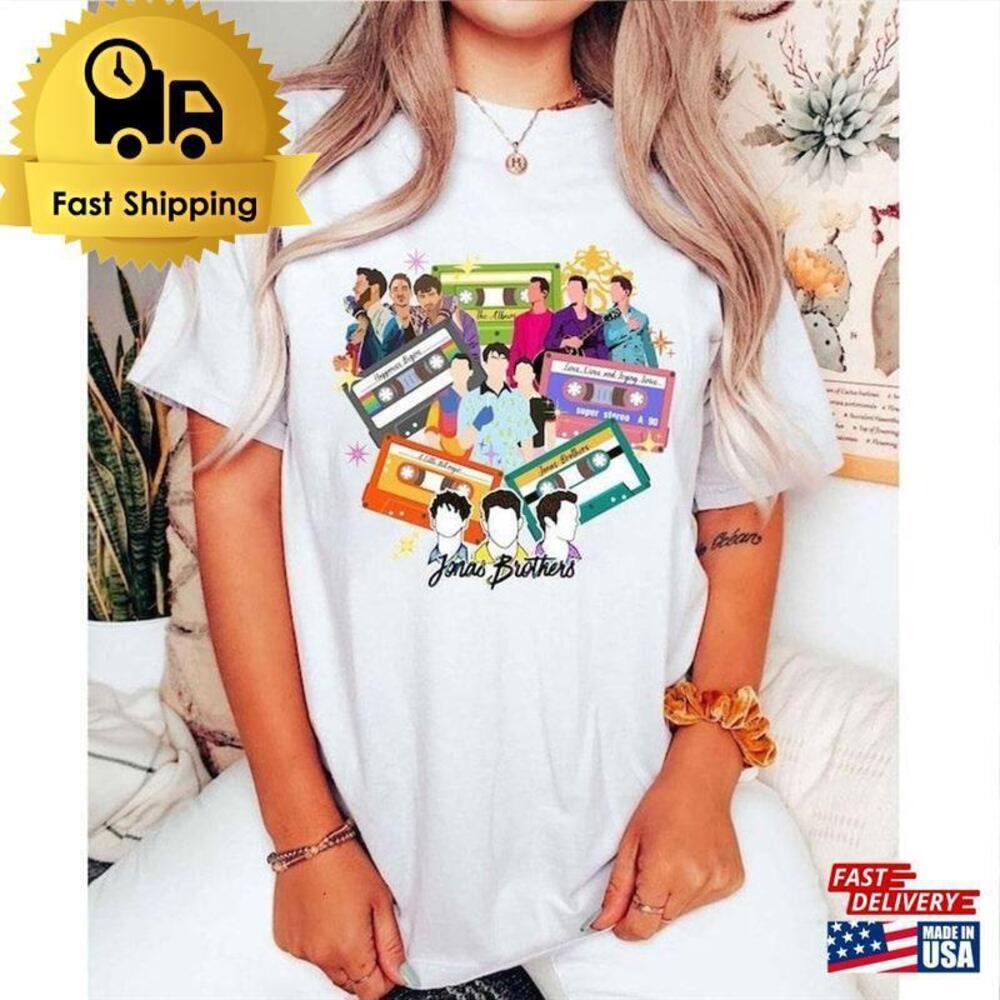 Jonas Brothers Full Album Shirt Joe Retro 90S